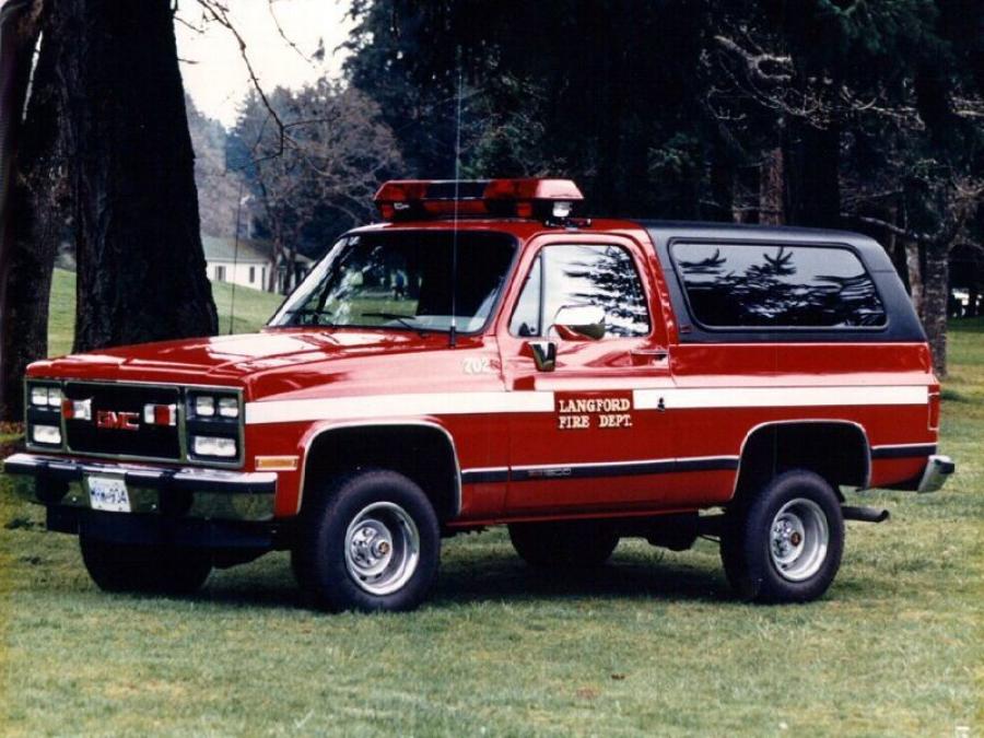  GMC Jimmy K5 Firetruck 1988 года  (фото 1 из 1)